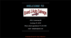 Desktop Screenshot of bandjauto.com